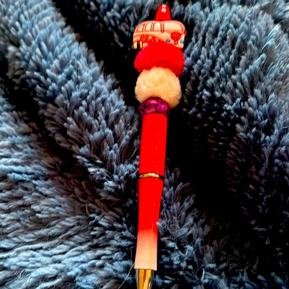 Handmade by my 4 year old grandson this one has a VW  bug AND PIECE SIGNS